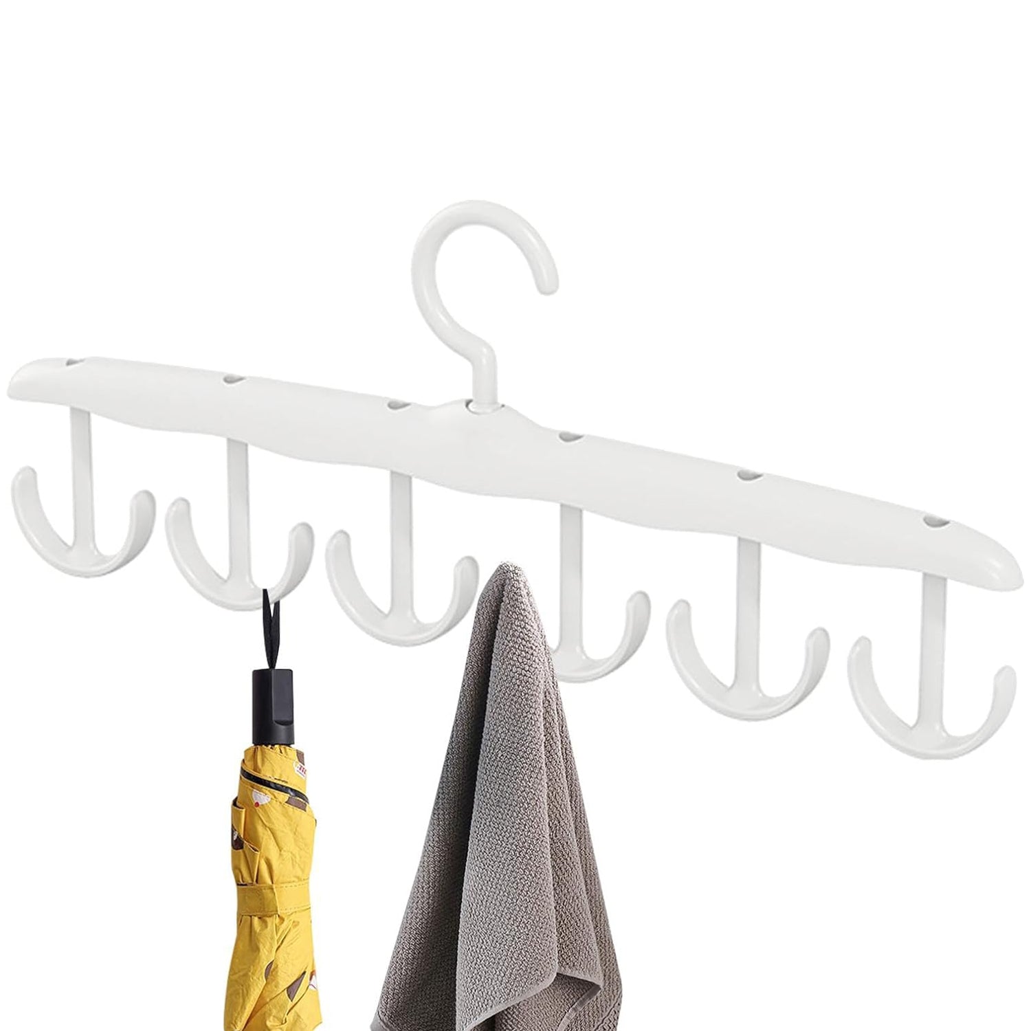 13948 Tank Top Hanger, 12-Hook Space Saving Hanger, Capacity Rotatable Wood Space Saving Hanger Closet Organizers and Storage for Dorm & Apartment for Tank Top 13948 Tank Top Hanger, 12-Hook Space Saving Hanger, Capacity Rotatable Wood Space Saving Hanger Closet Organizers and Storage for Dorm & Apartment for Tank Top